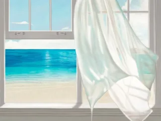 PIERRE BENSON - Emerald Seascape (detail)
