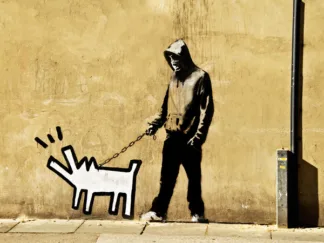 ANONYMOUS - Attributed to Banksy