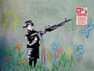 ANONYMOUS - Attributed to Banksy
