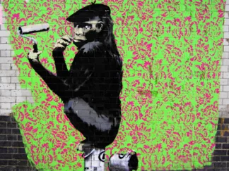 ANONYMOUS - Attributed to Banksy