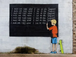ANONYMOUS - Attributed to Banksy