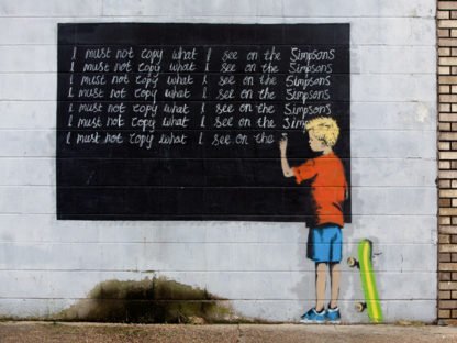 ANONYMOUS - Attributed to Banksy