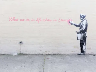 ANONYMOUS - Attributed to Banksy