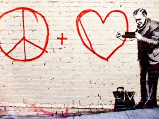 ANONYMOUS - Attributed to Banksy