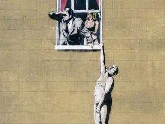 ANONYMOUS - Attributed to Banksy