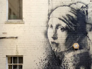 ANONYMOUS - Attributed to Banksy