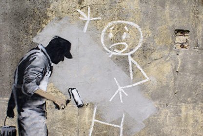 ANONYMOUS - Attributed to Banksy