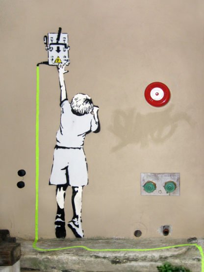 ANONYMOUS - Attributed to Banksy