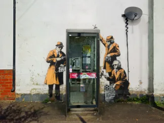 ANONYMOUS - Attributed to Banksy