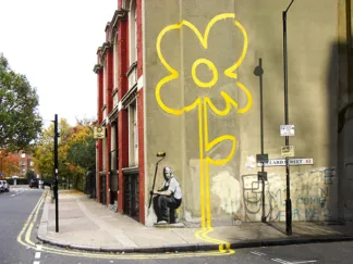 ANONYMOUS (ATTRIBUTED TO BANKSY) - Pollard Street, London