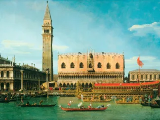 CANALETTO - The Bucinatoro, Ascension Day