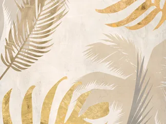 EVE C. GRANT - Palm Leaves Gold III