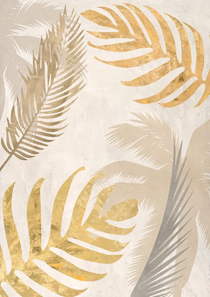 EVE C. GRANT - Palm Leaves Gold III