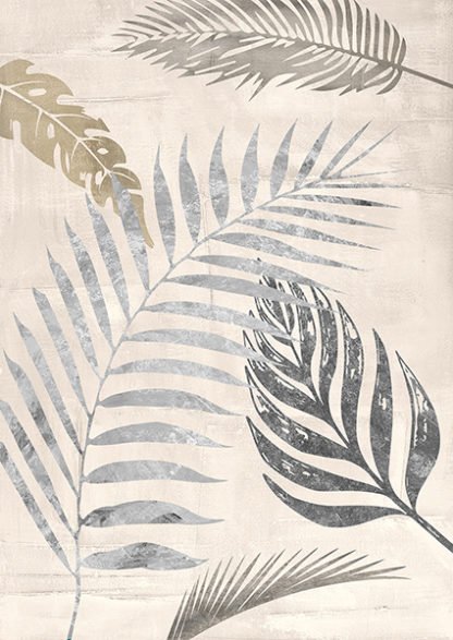 EVE C. GRANT - Palm Leaves Silver I