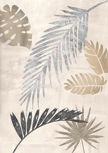 EVE C. GRANT - Palm Leaves Silver III