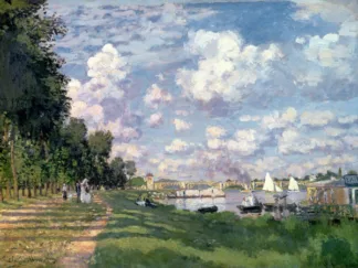 CLAUDE MONET - The Marina at Argenteuil