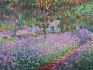 CLAUDE MONET -The Artist's Garden at Giverny