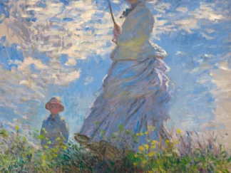 CLAUDE MONET - Femme à l’Ombrelle
