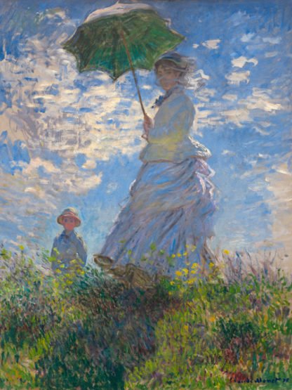 CLAUDE MONET - Femme à l’Ombrelle