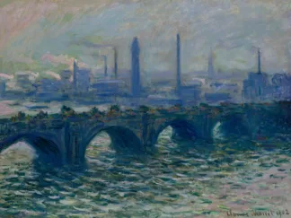 CLAUDE MONET - Waterloo Bridge, London