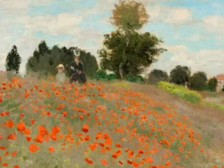 CLAUDE MONET - Coquelicots (Detail)
