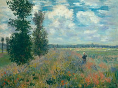 CLAUDE MONET - Poppy Fields near Argenteuil