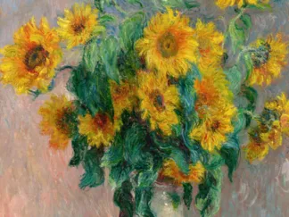CLAUDE MONET - Sunflowers