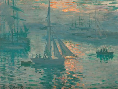 CLAUDE MONET - Sunrise (Marine)