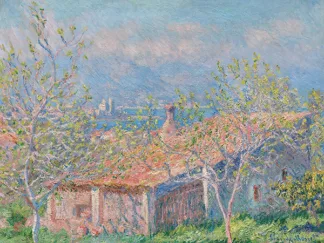 CLAUDE MONET - Gardener's House at Antibes
