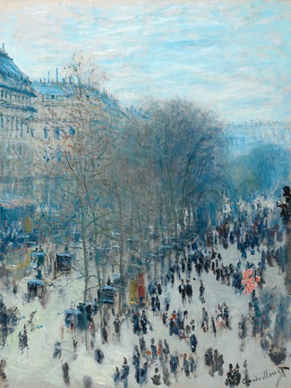 CLAUDE MONET - Boulevard des Capucines