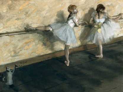 EDGAR DEGAS - Dancers at The Barre