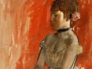 EDGAR DEGAS - Ballet Dancer with Arms Crossed