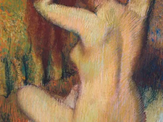 EDGAR DEGAS - Woman Combing her Hair