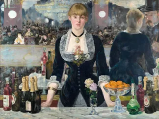 ÉDOUARD MANET - Bar at the Folies-Bergère