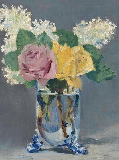 EDOUARD MANET - Lilas et Roses