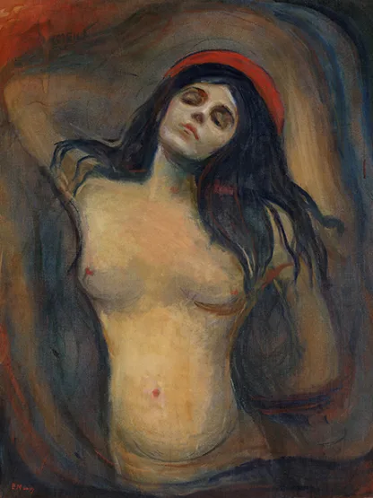 EDVARD MUNCH - Madonna, 1894-1895