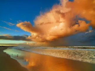 FRANK KRAHMER - Sunset on the Ocean, New South Wales, Australia