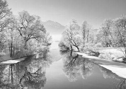 FRANK KRAHMER - Winter Landscape at Loisach, Germany