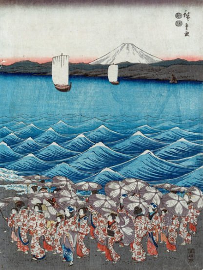 ANDO HIROSHIGE - Opening Celebration of Benzaiten III