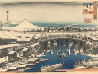 ANDO HIROSHIGE - After Snow