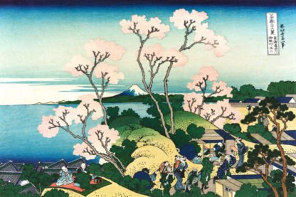 KATSUSHIKA HOKUSAI - Goten-yama Hill, at Shinagawa, circa 1830