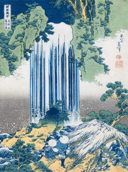 KATSUSHIKA HOKUSAI - The Yoro Falls, ca. 1830-1831