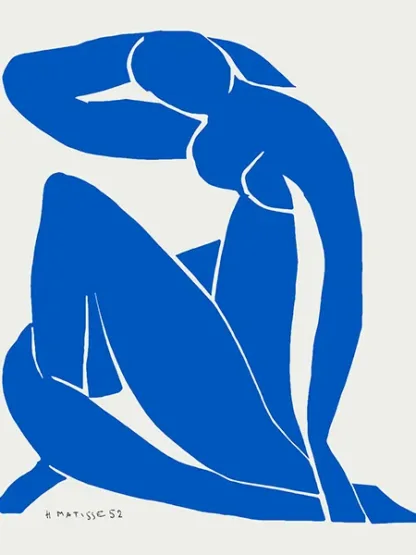 HENRI MATISSE - Nu Bleu II