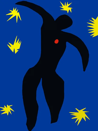 HENRI MATISSE - Jazz, Icarus