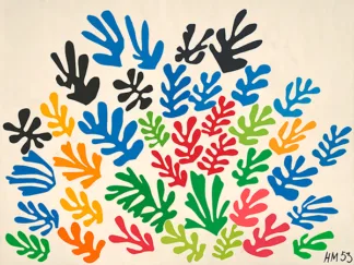 HENRI MATISSE - La Gerbe 1953