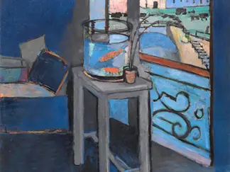 HENRI MATISSE - Intérieur, bocal de poissons rouges, 1914