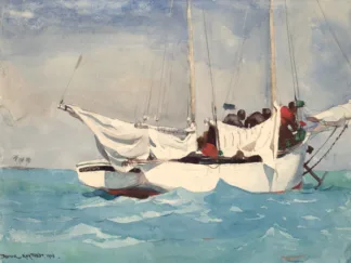 WINSLOW HOMER - Key West, Hauling Anchor