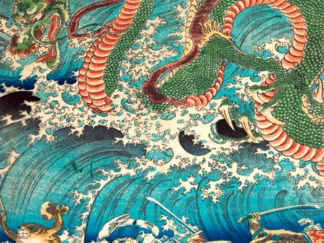 KUNIYOSHI UTAGAWA Recovering a Jewel from the Palace of the Dragon King II