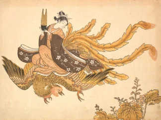 SUZUKI HARUNOBU - Disguised Immortal