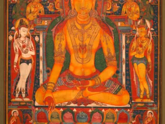 ANONYMOUS - Buddha Ratnasambhava with Wealth Deitie